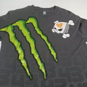 DC Monster Energy Ken Block 43 All Over Print LS T Shirt Size M